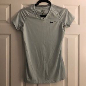 Light Blue Nike Workout Tee